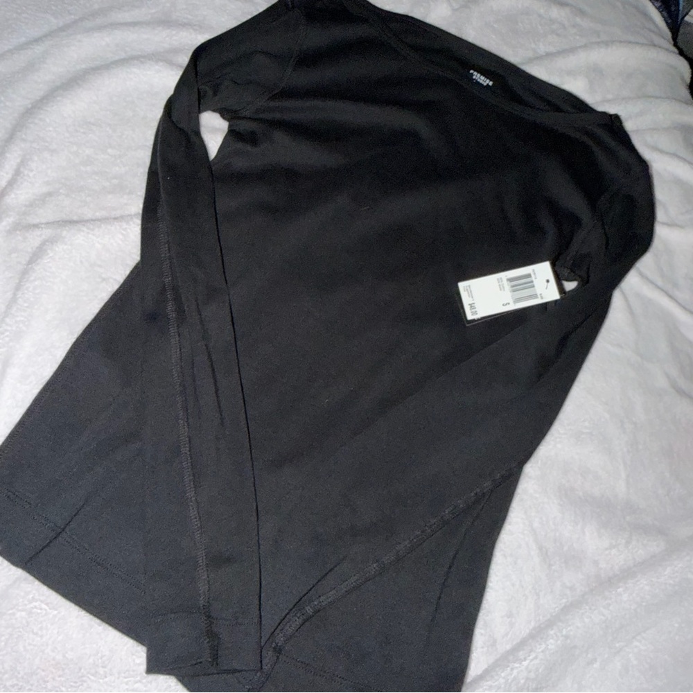 Premise Studio Size Small Black Long Sleeve Shirt Top Women's New with Tags NWT
